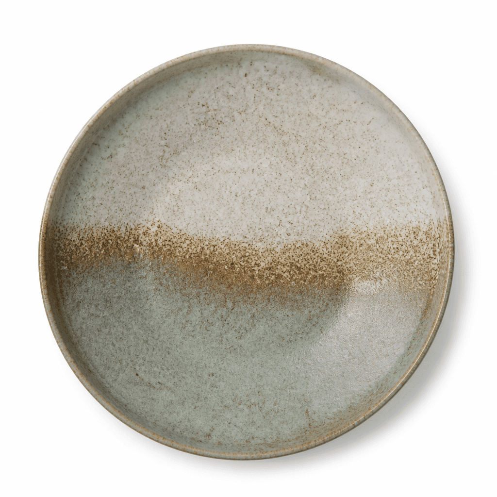 Bowl de cerâmica rústica