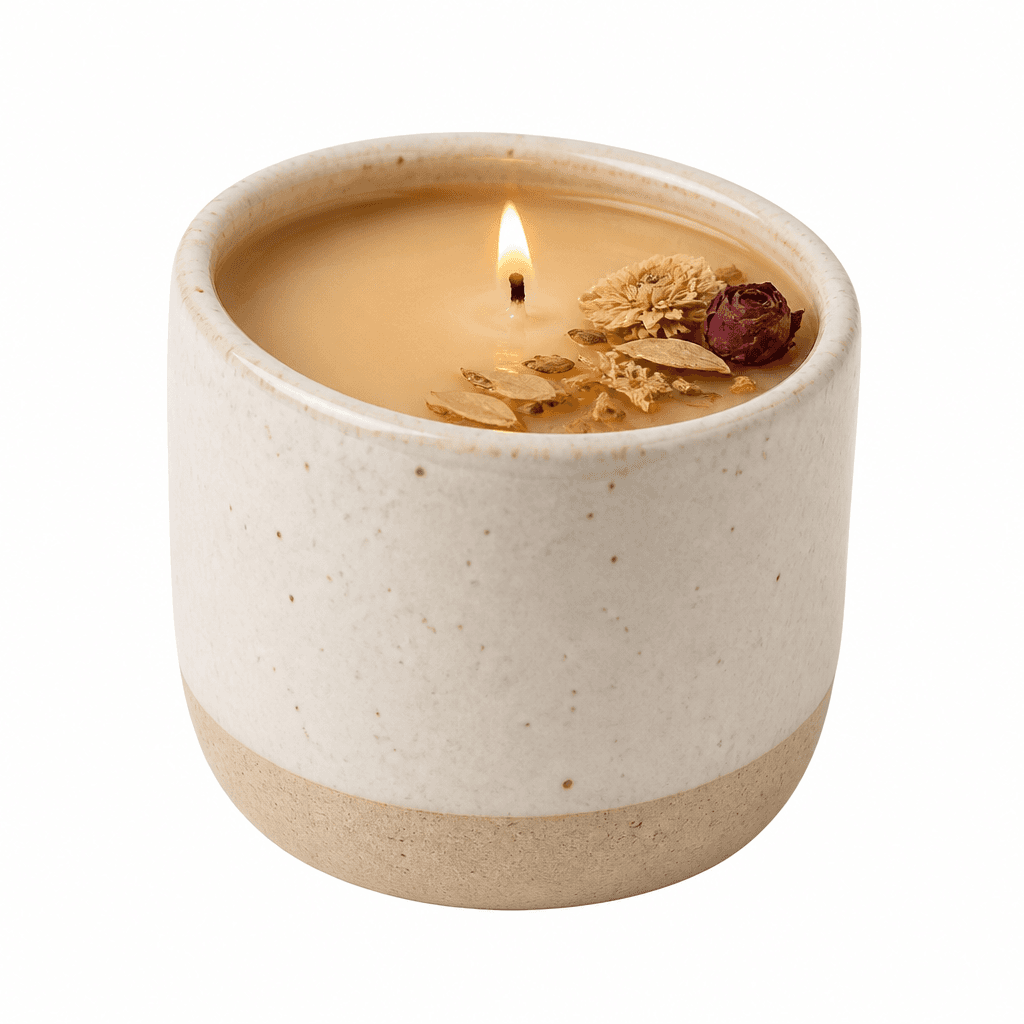 Vela aromática de soja