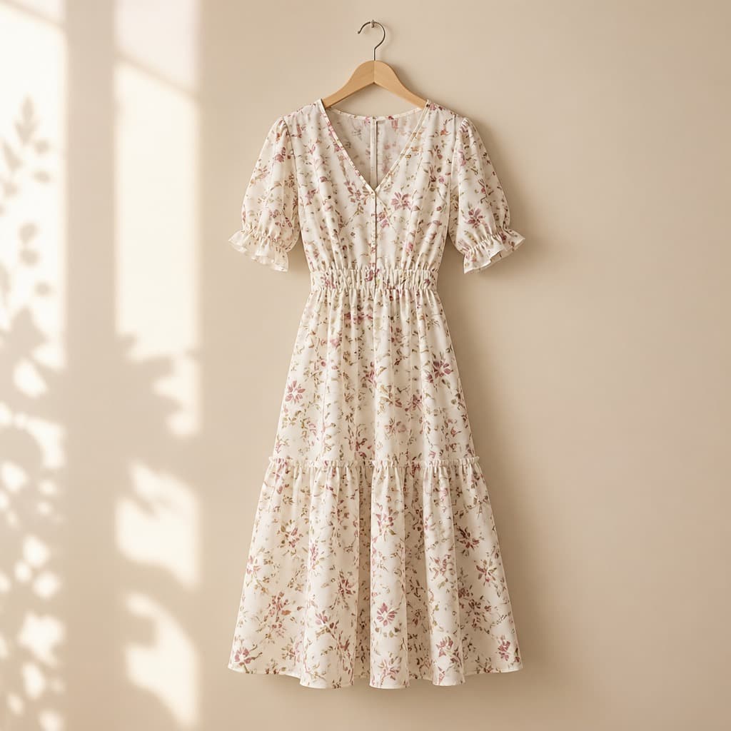 Vestido midi floral — foto 2