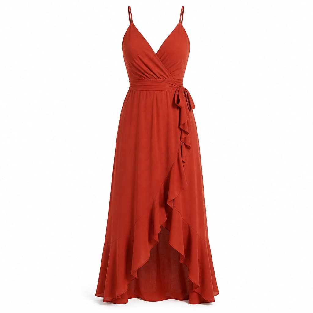 Vestido midi floral